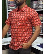 Men's 100% organic cotton shirt   Handmade in India  Casual &amp; Formal Wea... - $54.88