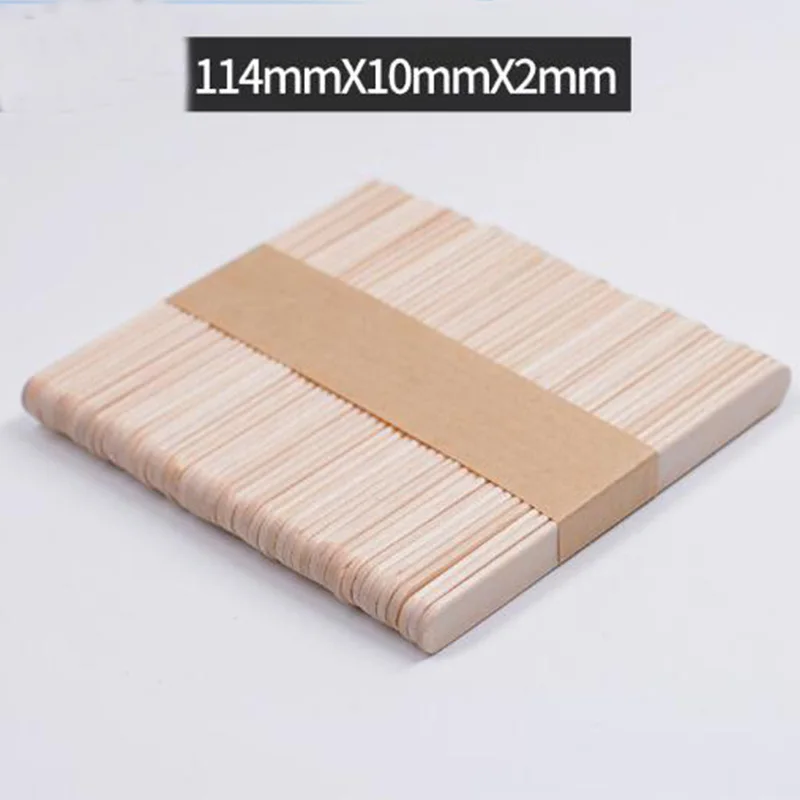 House Home 50/100PCS Woman Wooden Body Hair Removal Sticks Wax Waxing Disposable - £19.75 GBP