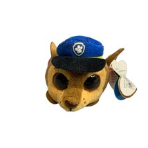 New Ty Teeny Babies Paw Patrol Chase Plush Stuffed animal Toy Dog 3.5 in... - $9.89
