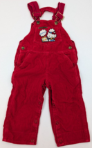 Vintage Hello Kitty Overalls 24 Month Baby Corduroy Girls Sanrio 1980s 80s - $59.39