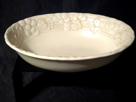 Vintage METLOX POPPY TRAIL 10&quot; Oval Vegetable Bowl Baker ANTIQUE GRAPE S... - $21.98