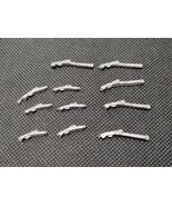 (16) Flintlock Weapon Metal Miniature Bits 1/2&quot; - 1&quot; - $275.45 MXN