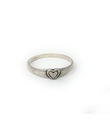 James Avery Sterling Silver Retired Heart Ring Size 5 - $650.41 MXN