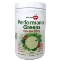 NutritionWorks Performance Greens Natural Dietary Supplement Energy Deto... - £19.53 GBP