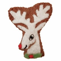 Fair Trade Holiday Handmade Holiday Reindeer Christmas Tree Ornament - £7.72 GBP