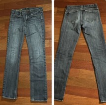 J.Crew Toothpick Skinny Jeans Women’s 27 R Medium Blue Wash Stretch Denim - £11.81 GBP