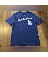 Los Angeles LA Dodgers MLB TEE Size S BLUE T-Shirt - $18.81