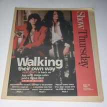 Aerosmith Show Newspaper Supplement Vintage 1993 Cover Concert Wesley Sn... - $19.99