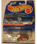 Hot Wheels 1998 First Editions Whattadrag 1:64 Scale Die Cast MOC Sealed - $7.69