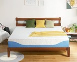 12 Inch Perfect Relaxing Wood Platform Bed With Headboard, King - £406.14 GBP