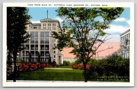 Dayton OH View From Main St National Register Company Postcard A40 - £5.69 GBP