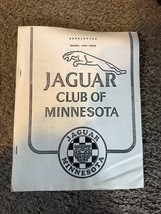 RARE MN Minnesota Jaguar Club Newsletter August AUG 1989 Booklet Magazine - $16.34