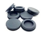 1 1/4&quot; Panel Hole Solid Rubber Grommet Knockout Plug for 1/8” Thick Walls - £9.26 GBP+