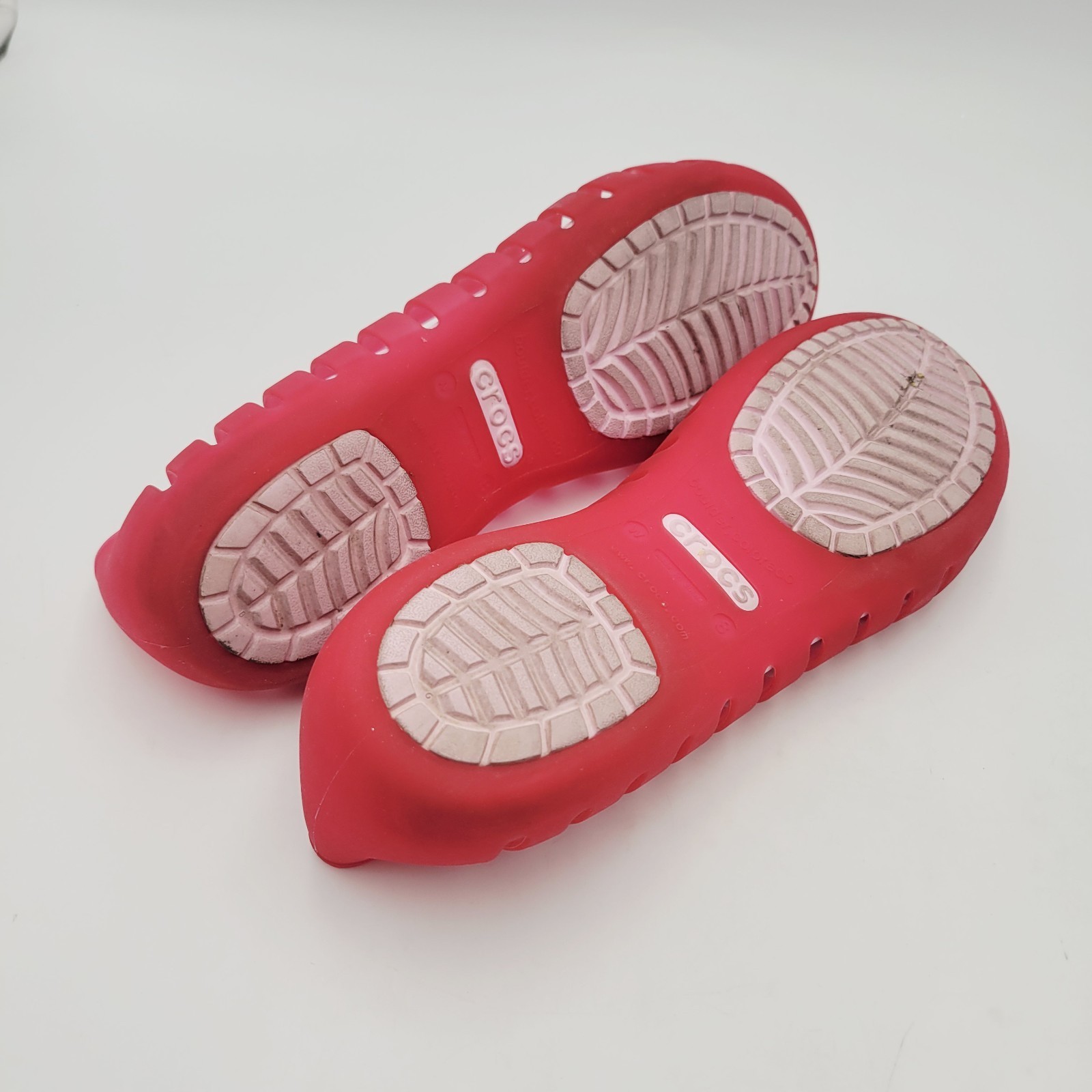 Crocs Adrina II Closed Toe Slip On Jelly Flats Women’s Size 8 Ballet Shoes Pink Item image 10