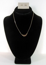 Avon Sweeping Sparkle Crystals Necklace &amp; P Ierced Earrings Set Vtg w/Boxes 16&quot; - £18.76 GBP