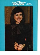 Marie Osmond teen magazine pinup Clipping Vintage 1970&#39;s Nice Ring - £2.73 GBP