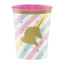 BuySeasons 16 oz Unicorn Sparkle Plastic Favor Cup - $652.47 MXN