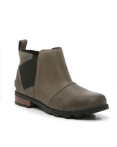 Sorel Emelie H2O Chelsea Boots in Taupe Womens Size 6 new - $74.25