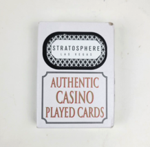 Stratosphere Casino Hotel Casino Played Cards Las Vegas Nevada Open Box - $9.97