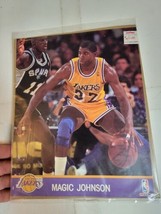 Magic Johnson Picture NBA Hoops Action Photos NIP Vintage Deadstock L.A. Lakers - $14.69