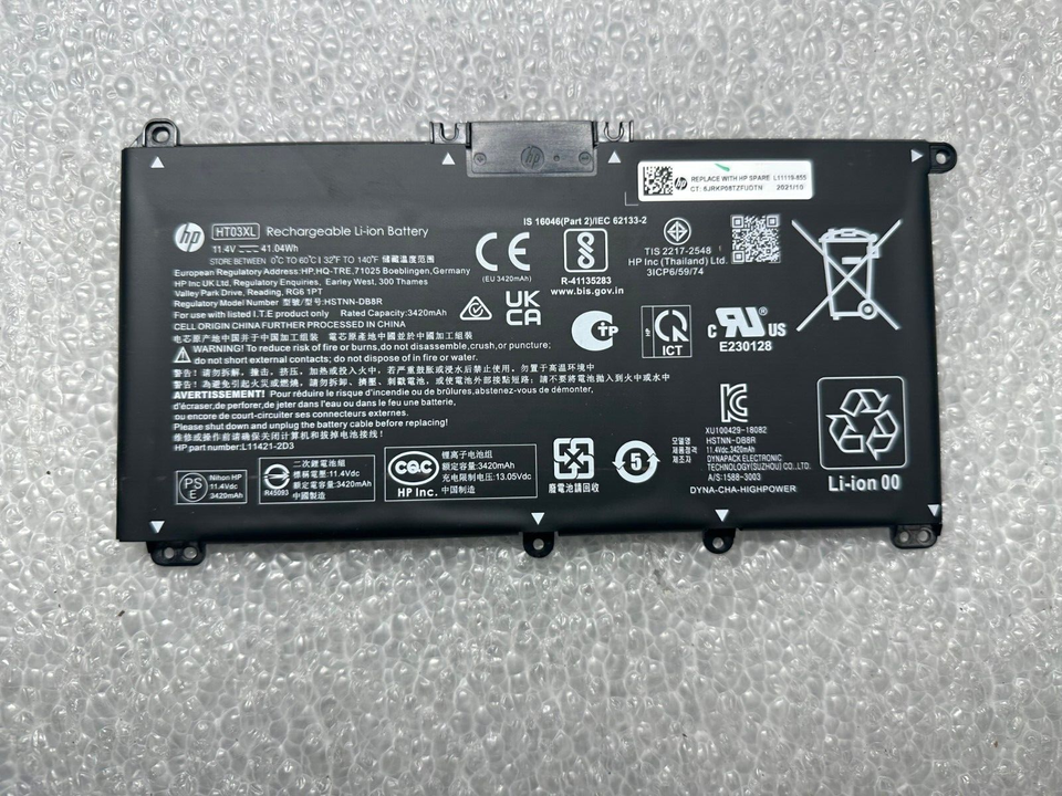Primary image for HP 15-dw0083wm genuine original laptop battery L11119-855 HT03XL HSTNN-DB8R