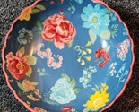 Four (4) Pioneer Woman ~ Multicolored Floral ~ 7.5&quot; Pasta Bowls ~ Stonew... - $46.75
