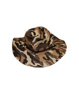 MENS Army Camo Boonie Hat Size Small Beige Black Brown (Desert) NEW - $9.90