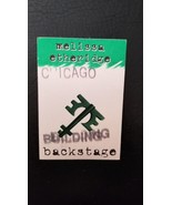 MELISSA ETHERIDGE - VINTAGE ORIGINAL TOUR CHICAGO, ILL CLOTH BACKSTAGE PASS - $18.00