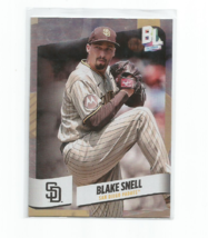 BLAKE SNELL (San Diego) 2024 TOPPS BIG LEAGUES UNCOMMON RAINBOW FOIL CAR... - $2.95