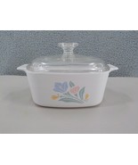 Vintage Corning Ware Pastel Friendship A 1.5 L 7 in Casserole with Pyrex... - £11.98 GBP