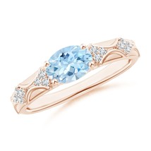 Authenticity Guarantee

ANGARA 1.07 Ct Oval Aquamarine Vintage Style Ring wit... - $1,301.52