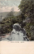 Lynton Devon England~Brendon Old Bridge~Montague Cooper Tinted Photo Postcard - £4.26 GBP