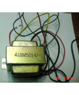 i NOS Replacement Transformer 418M501-1 Red 40VCT Green 6.3V, Blk 125V - $15.83 CAD