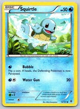 Pokémon TCG Squirtle Plasma Blast 14/101 Regular Common MP Single Card - £3.70 GBP