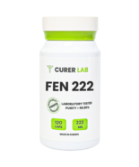 CURER LAB Fen 222 mg | 120 capsules | 99,90% Purity | Made in EU | Tested in USA - $87.95