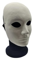 White papier-mâché mask - Venetian mask to decorate - $60.00