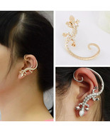 Fashion Punk Men Women Earring Ear Cuff Wrap Clip On Gothic Jewelry Part... - $14.95