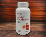 GNC Acetyl L-Carnitine 500mg 60 Capsules Positive Mood Balance EXP 7/25 - £15.40 GBP