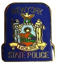 New York State Police Patch Hat Cap Lapel Pin POP-032 (1) - £4.98 GBP+