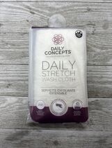 Daily Concepts Stretch Wash Cloth | Organic Vegan Exfoliating Body Scrub... - $13.74