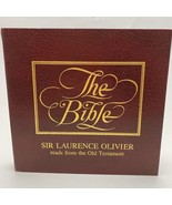 The Bible 12 Cassettes Sir Laurence Olivier Reads From The Old Testament... - $43.37