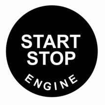 Stop Start Engine Button Decal Repair 1 Stop / Start Vinyl Sticker Decal - £3.12 GBP