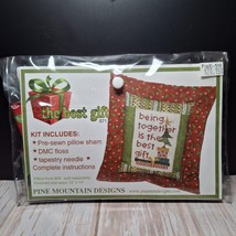 Pine Mountain Designs Cross Stitch Kit THE BEST GIFT #571 Pillow Sham Ne... - $22.50 Pine Mountain Designs Cross Stitch Kit THE BEST GIFT #571 Pillow Sham Ne... - $22.50