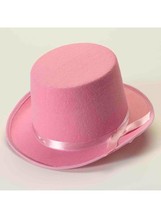 Forum Novelties Men&#39;s Deluxe Adult Novelty Top Hat, Pink, One Size - £31.80 GBP