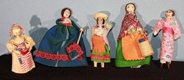 Vintage Clothespin Dolls 1975 - £11.91 GBP