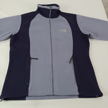The North Face Women's Large Black/Blue Long Sleeve Full-Zip Fleece Lined Jacket image 10
