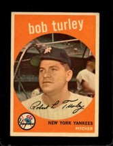 1959 Topps #60 Bob Turley Vg Yankees *NY10397 - £16.86 GBP