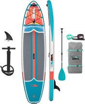 Drift Inflatable Stand Up Paddle Board, SUP with Paddle,, &amp; Coiled Leash - £275.05 GBP