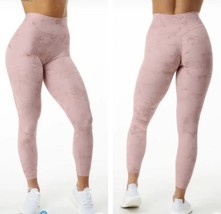 Alphalete Women&#39;s Alphalux Wonder Leggings 27”- Dusty Rose , Size Small - $22.40