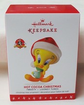 Hallmark WB Looney Tunes Tweety Hot Cocoa Christmas 2016 Ornament - £15.75 GBP